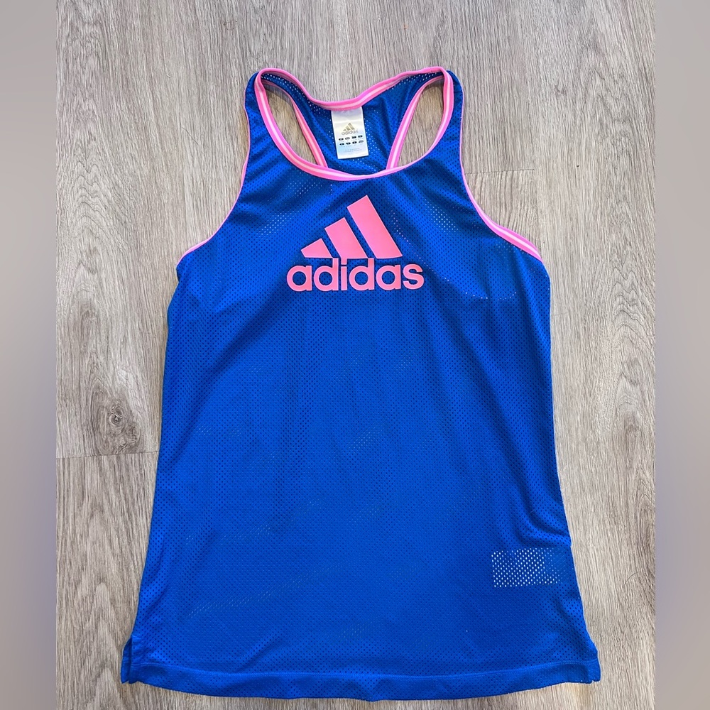 adidas mesh jersey tank